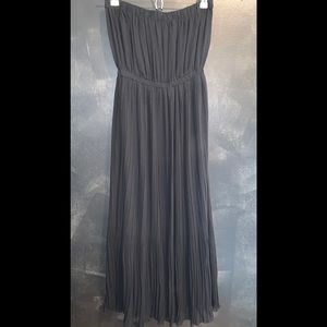 Nordstrom’s PAPPILLON black strapless dress